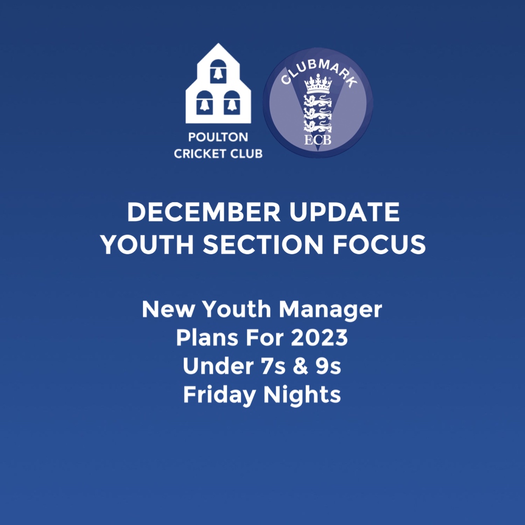 December Club Update - Youth Section Plans for 2023