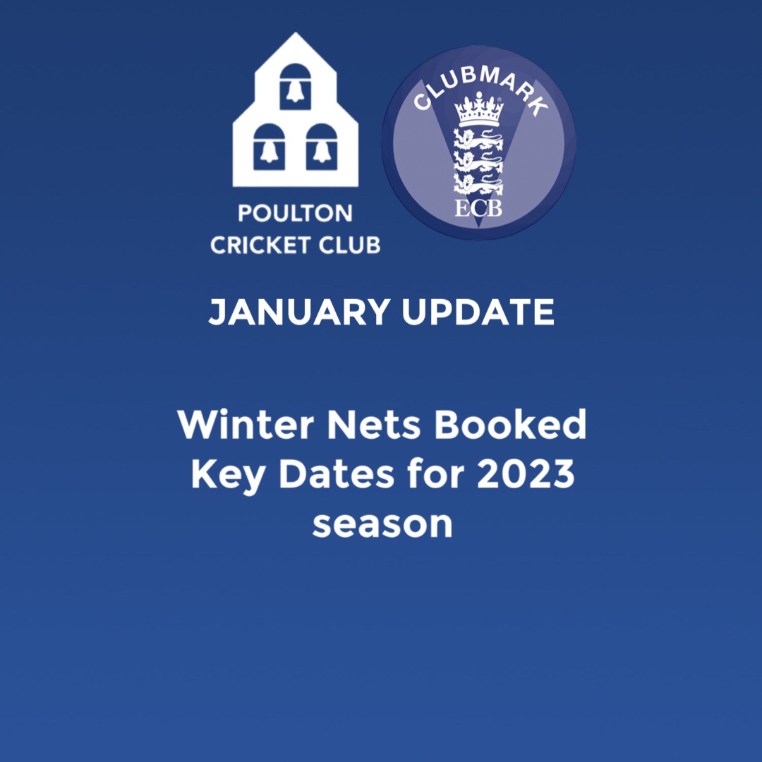 January Update - Nets Booked and Key Dates for 2023 Season